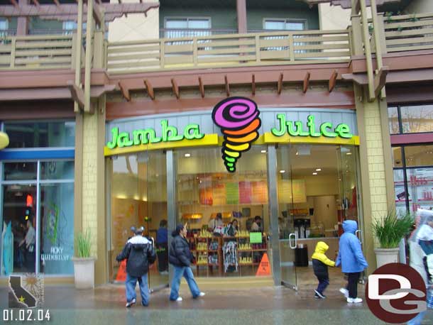 Jamba Juice is open