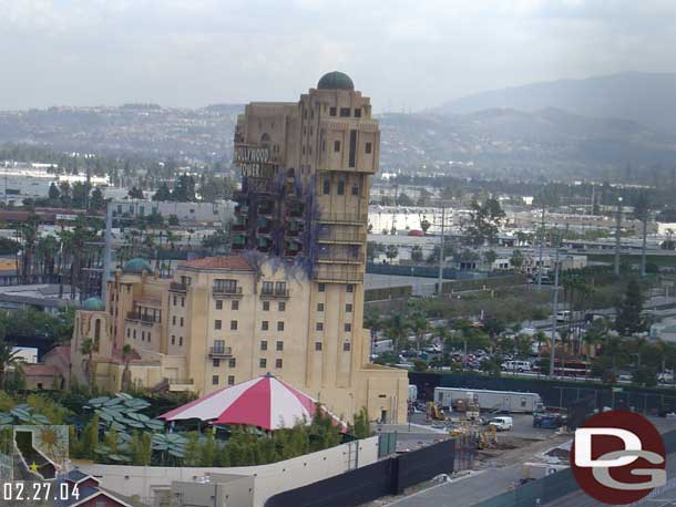 Tower of Terror from the Sun Wheel (more tower shots in a couple days)