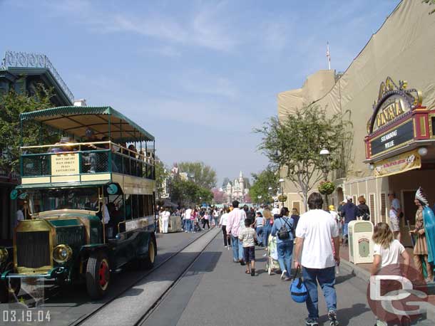 This time from the Main Street Cinema to the corner