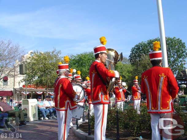 Back to Disneyland and the Flag Retreat