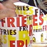 New Fry containers at Award Weiners