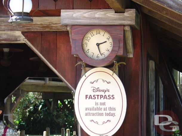 And Pooh no longer has Fastpass