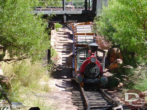 They were cycling Big Thunder