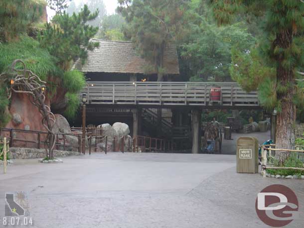 Not many guests out in Critter Country..