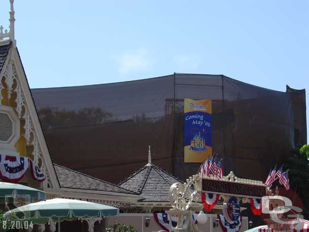 A peek over toward Adventureland