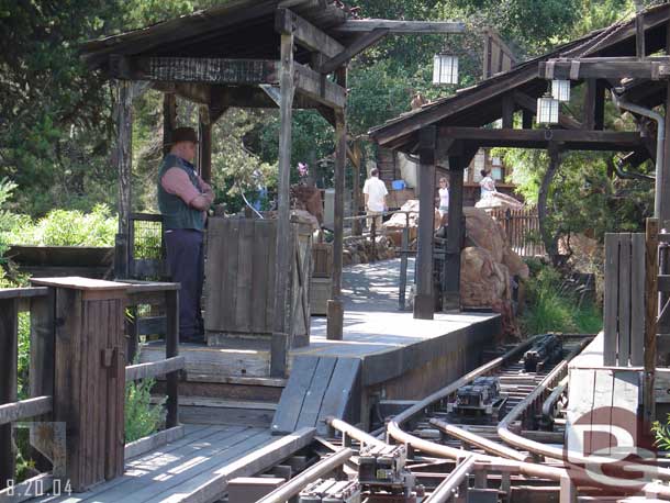 They were cycling Big Thunder and taking trains back to the barn