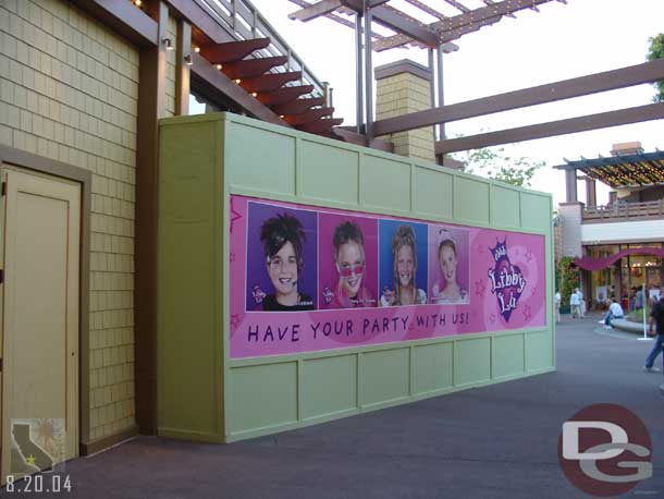 A new store going into Downtown Disney, next to the Candy store