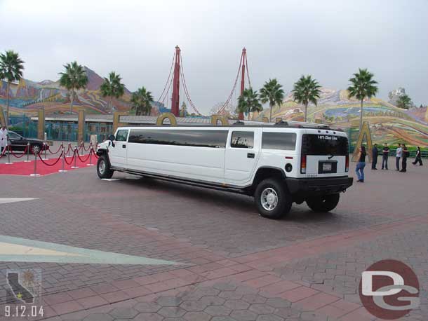 They had assortment of limos out front of DCA again this year, seemed to be less than last year