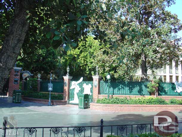 Haunted Mansion is undergoing its annual transformation.