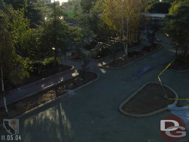 Now a series of shots of the paving around Matterhorn