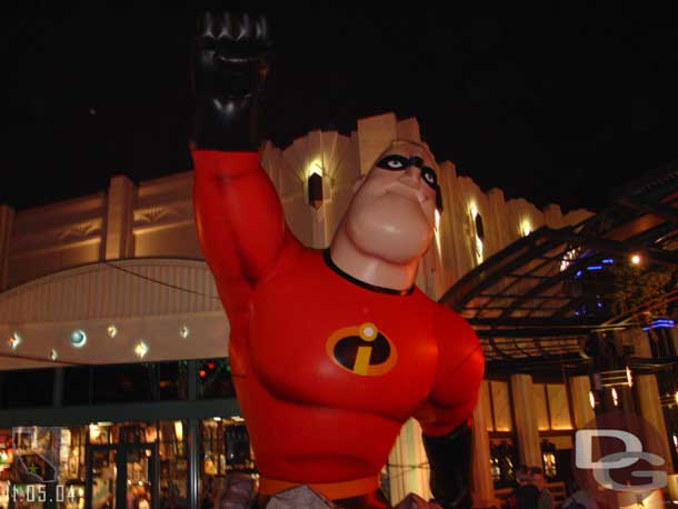 A giant balloon down by the AMC.