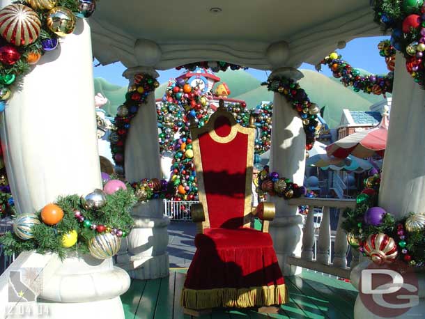 Santa Goofy's Chair