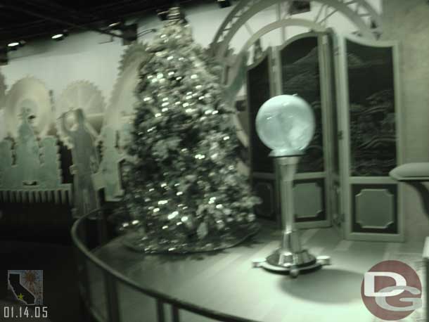 The Christmas decorations were still partially up in Innoventions