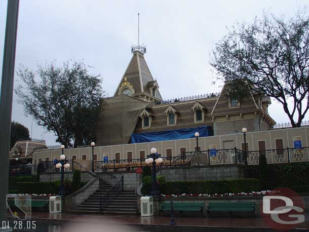 The Main Street Side of the station