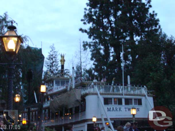 Now some shots of the Mark Twain..