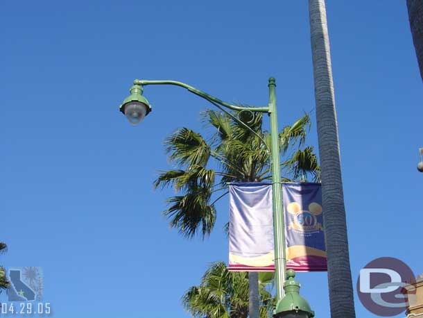 New banners on the backlot too