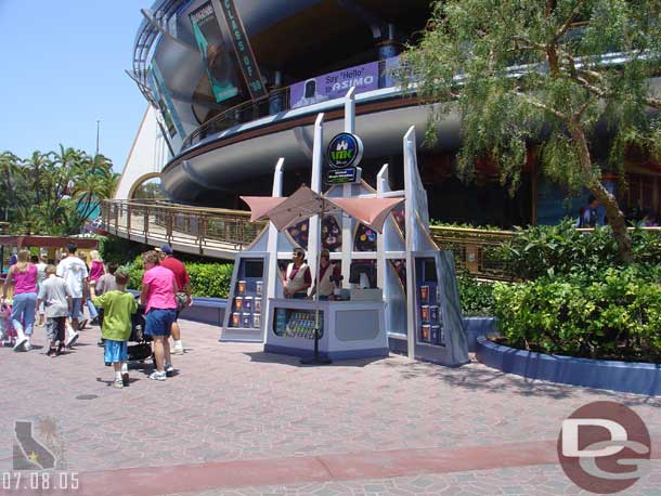 The Virtual Magic Kingdom (VMK) kiosk