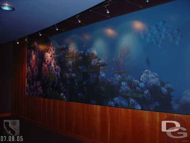 New murals on the lobby walls