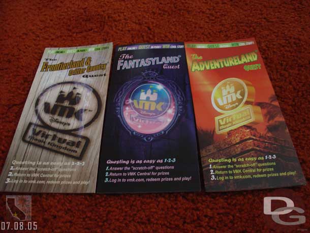 Here are the covers of the three VMK quests.. anyone interested in the questions (I will not share the answers though...)