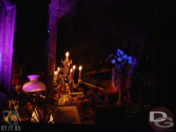 An interesting shot from the Haunted Mansion