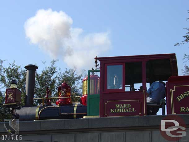 The Ward Kimball this time in the Main Street station.