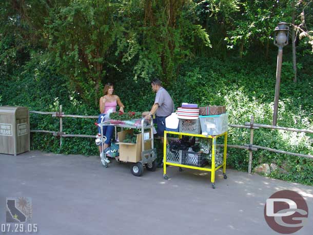 Looks like they were filming something out on the Big Thunder Trail