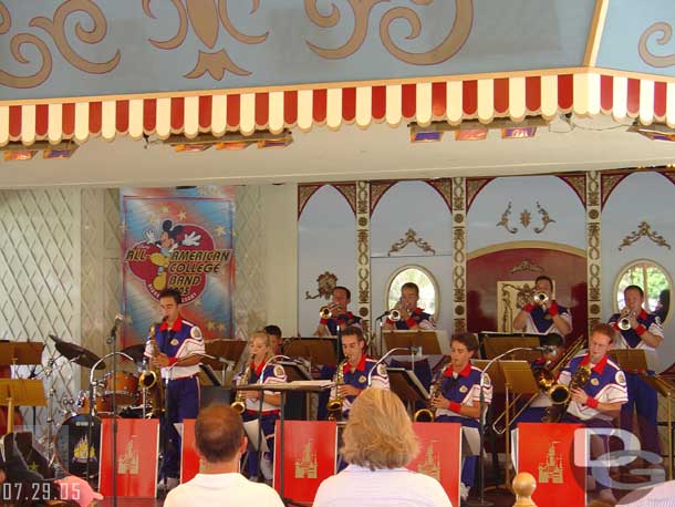 The College Band at Plaza Gardens