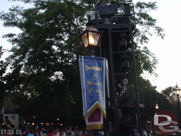 The banners for the Gallery exhibit seem new (or at least looked really clean)