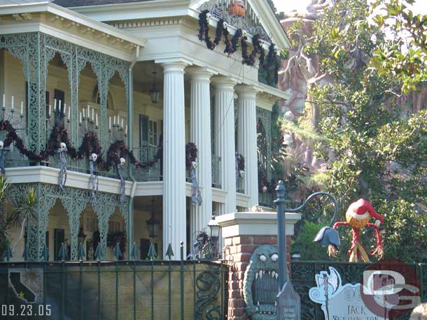 It was weird to see CMs up on the balcony during park hours I thought.