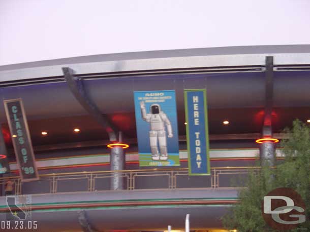 A new ASIMO banner on Innoventions