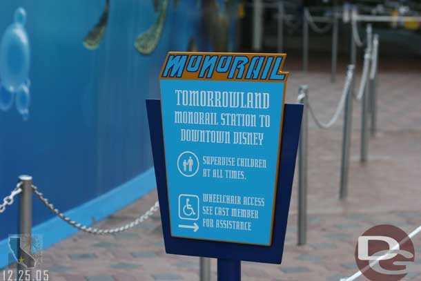 New monorail signs