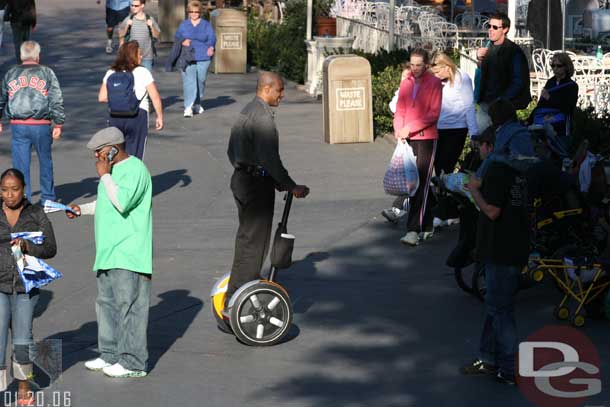 The entire concept of show is lost as this modern device makes it way through NOS and into Frontierland.  Remember the old days when the concept of show mattered...