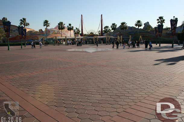 The other rumor we have seen mentioned a couple times is that the DCA entrance area is next to get facelift like the Backlot did.