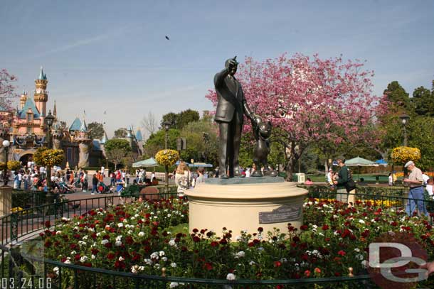 Spring has arrived and the park is in bloom.