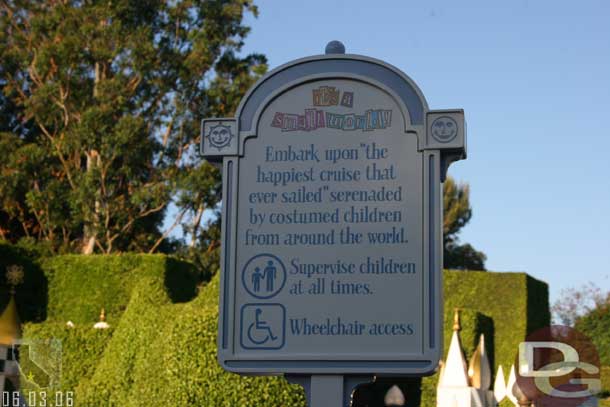 And new signs by Small World, well new to us.