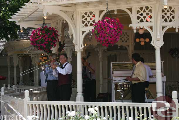 Another band performing, not sure their name