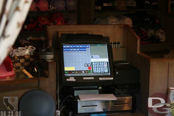 New cash registers have popped up around the resort, they look to be the same as the ones at Walt Disney World.