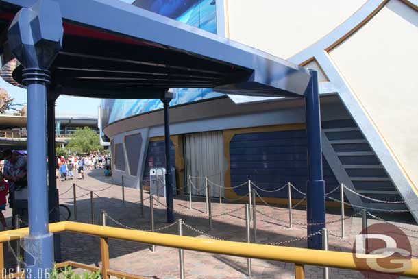 And the old Fastpass area now contains queue switchbacks