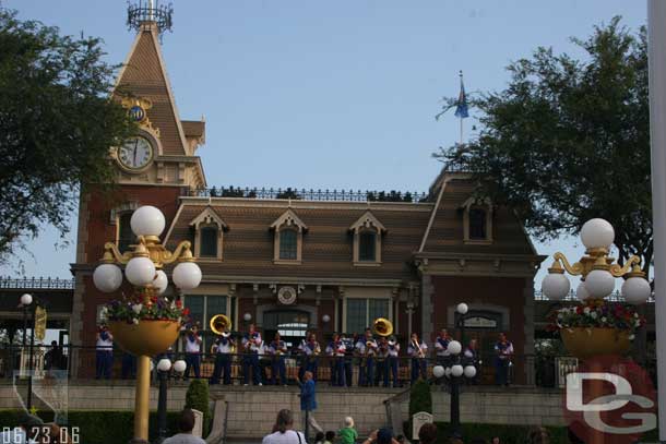 The 6:00pm Flag Retreat