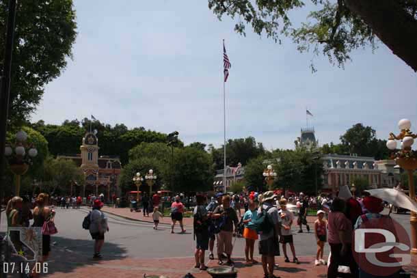 Noticed quite few characters arrayed around Town Square today.