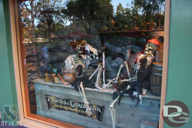 The World of Disney Windows are now Pirates