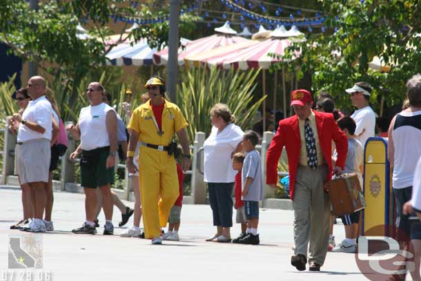 Over to DCA now for the Cars Meet and Greet