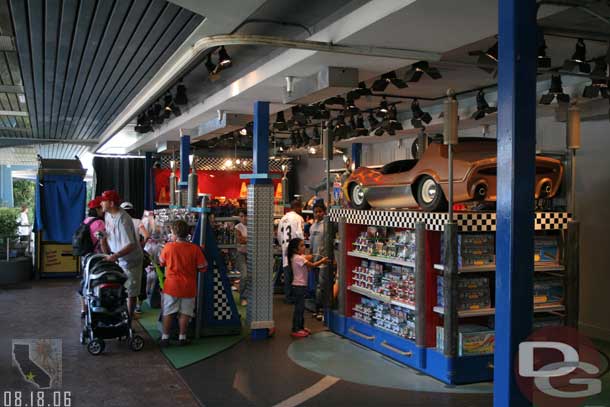 Snapped a couple shots of the Winners Circle store since it will be gone soon to make way for the queue