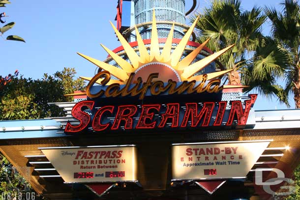 No line for Screamin really