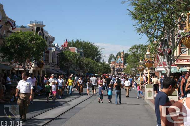 A look down Main Street USA