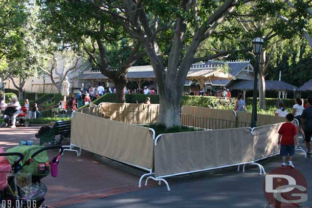 More painting in New Orleans Square