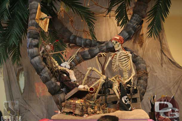 A couple shots of the Pirates display in Greetings from California at DCA