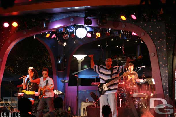 The band at Club Buzz