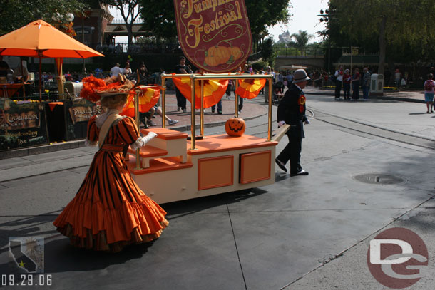 Another new entertainment offering.. the Main Street Pumpkin Festival