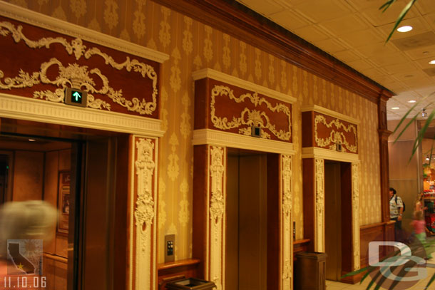The woodwork in the lobby looked bright and clean.. was this recently done or has it just been so long since my last visit here that I forgot about it.